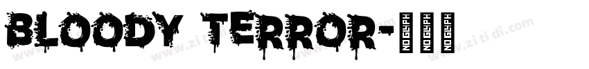 Bloody Terror字体转换